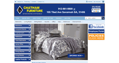 Desktop Screenshot of mychathamfurniture.com